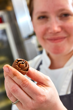Pétales de gianduja