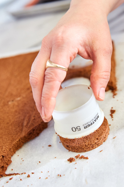 Sponge cake chocolat