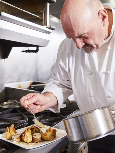 Matfer Bourgeat recette Lapin pleurotes Dominique Tougne
