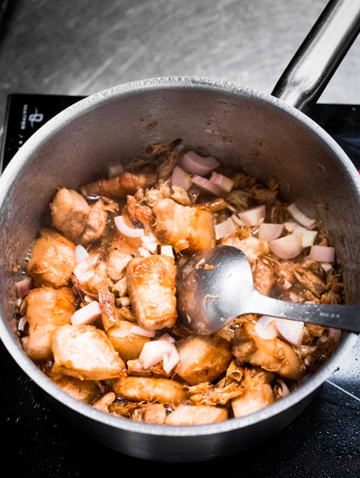 Matfer Bourgeat recette Carré de cochon de lait Casserole excellence