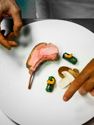 Matfer Bourgeat Maison Rostang recette Carré de cochon de lait