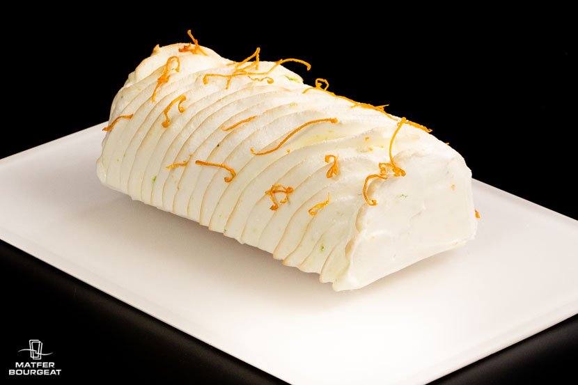 Recette de bûche agrumes par Nina METAYER