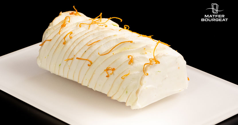 Recette de bûche agrumes par Nina METAYER