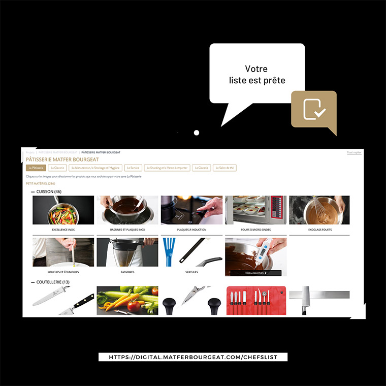 CHEF LIST : L’outil digital révolutionnaire pour équiper votre projet en quelques clics