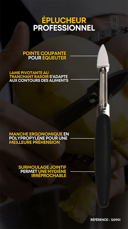 ÉPLUCHEUR PROFESSIONNEL